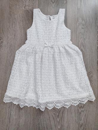 Krajkové šaty, h&m,122