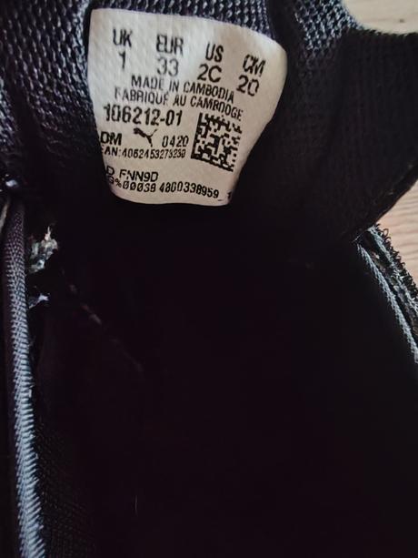 Detské futbalové halovky puma future s upínaním na, puma,33