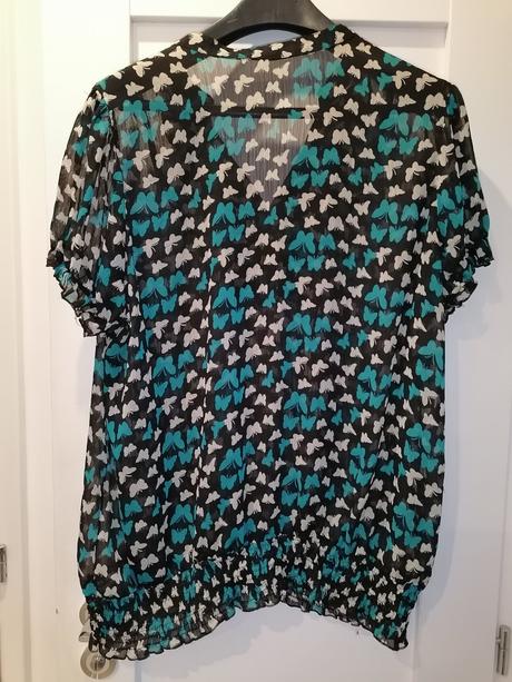 Dámska blúzka s motýľmi veľ. 50/52, 50