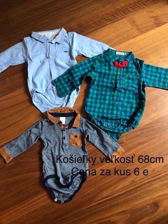 Košeľa, h&m,68