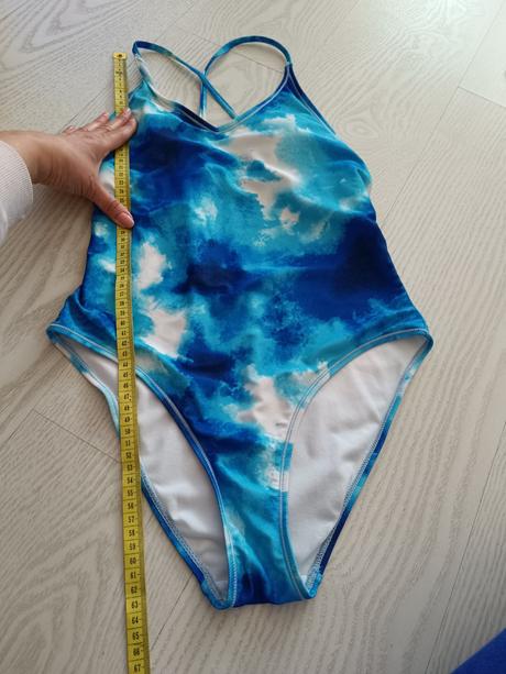 Modré jednodielne plavky, takko,xs