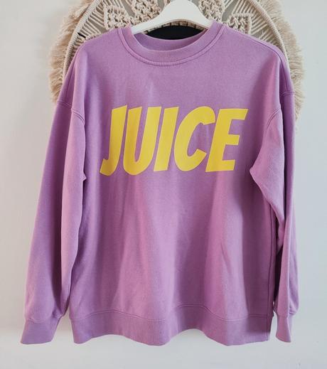 Svetlofialová oversize mikina, sinsay,s