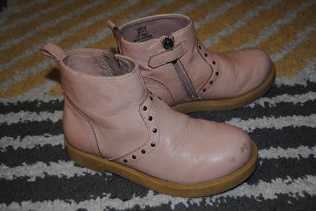 Kotníkové kožené čižmičky, h&m,29