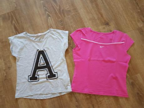 Tricko nike a h&m, nike,140