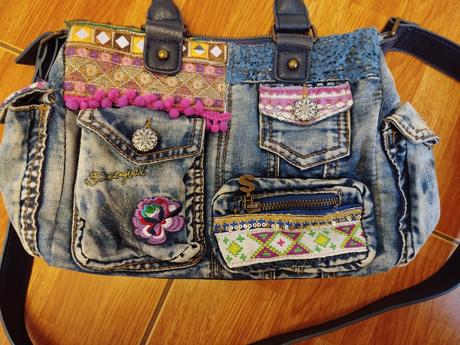 Riflová kabelka, desigual