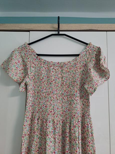 Kvetinkové šaty uni, l