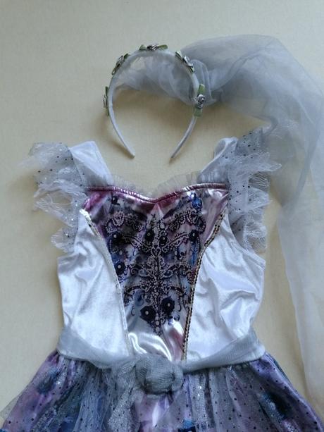 Zombie princezná / nevesta so závojom veľ. 110-116,