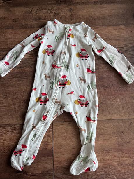 Pyžamko vianočné, f&f,74