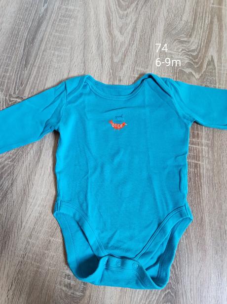 Dupačky ,body tričko veľkosť 74, 68–80
