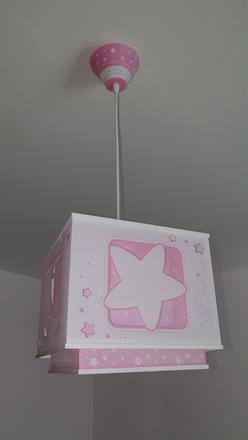 Stropné svietidlo s fosforeskujúcim efektom, 