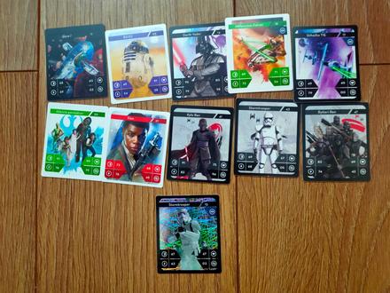 Kartičky star wars,