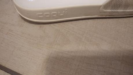 Biele šľapky coqui, coqui,36