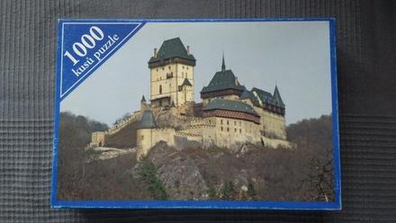 Hrad karlštejn - puzzle,