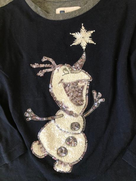 Tenke tricko s olafom, gap,110