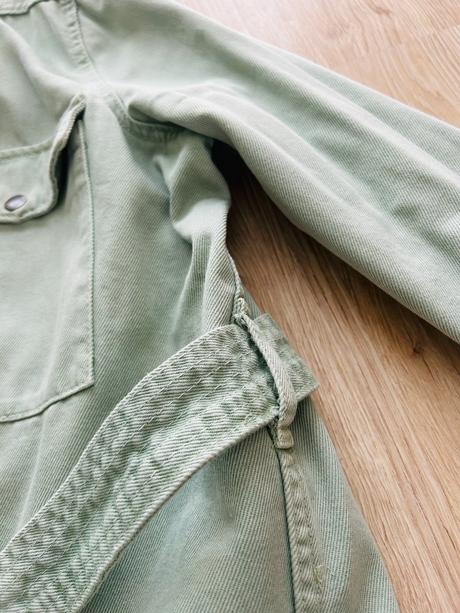 Perfektná mentolová džínsová bunda značky zara, zara,s
