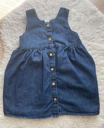 Tmavomodre riflove saty h&m, h&m,98