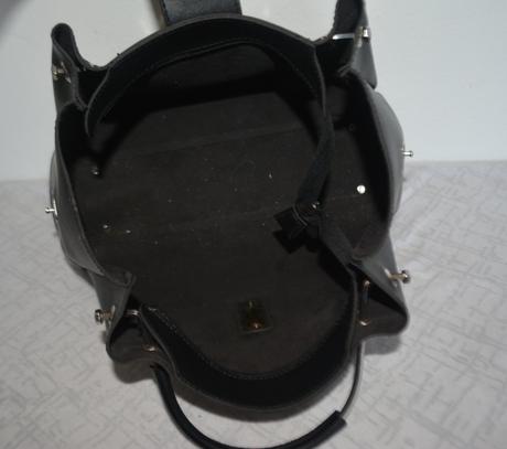 Čierna dámska  kabelka, 
