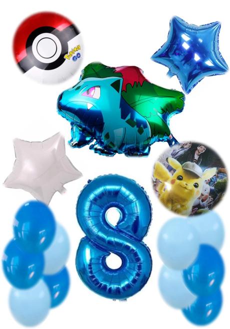 Balóny pokémon - až 16 kusov,