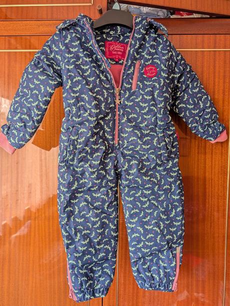 Zimný overál kanz, veľkosť 98, kanz,98