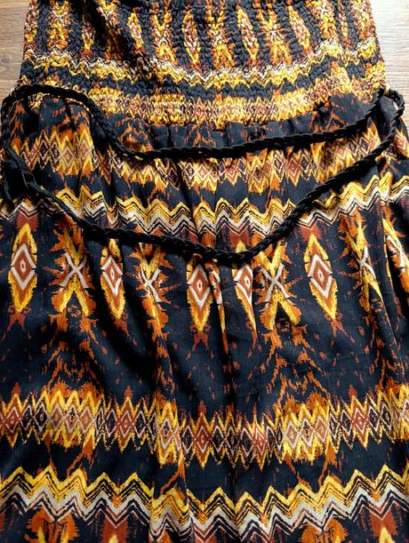 Max saty boho bez ramena, xxl