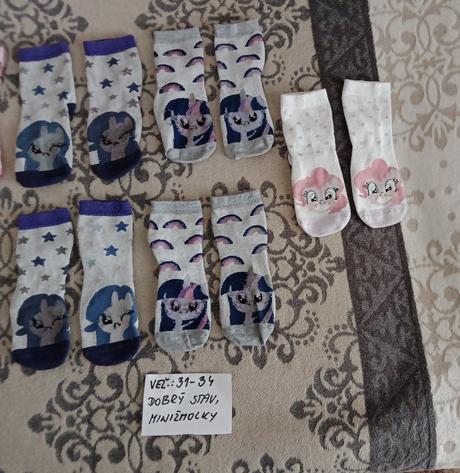 Dievčenské ponožky veľ.31-34, 31
