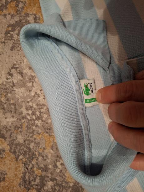 Pasikovane tričko, lacoste,152