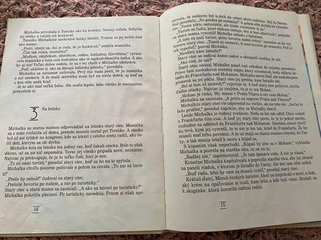 Krásna stará retro kniha príbehy michalka a julián,