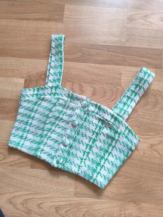 Dámsky crop top, bershka,s