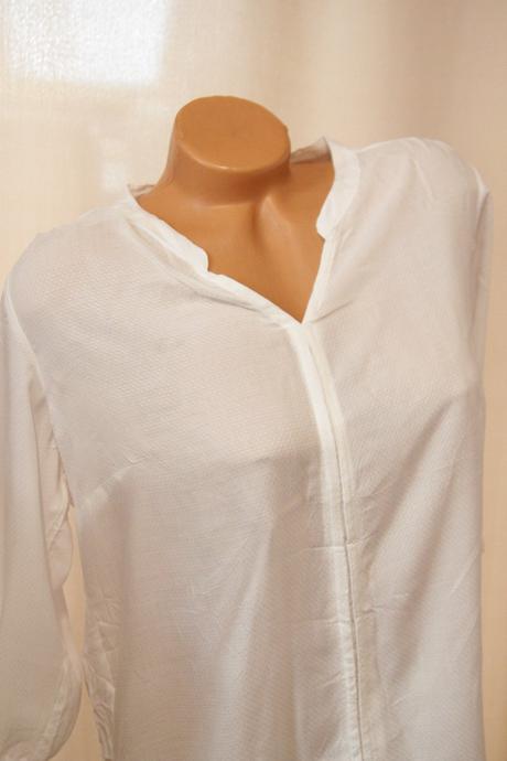 Ľahká biela blúzka, l, l