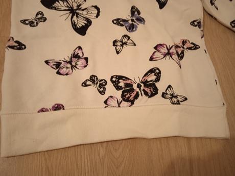 Mikina s motýlikmi 134 / 140, 134