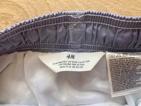 Kúpacie šortky 146/152 top stav, h&m,146