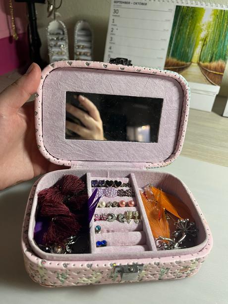 Sperkovnica so zrkadielkom,