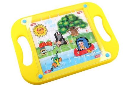 Guľôčková hra krtko žltá, 