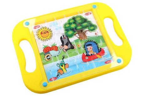 Guľôčková hra krtko žltá, 