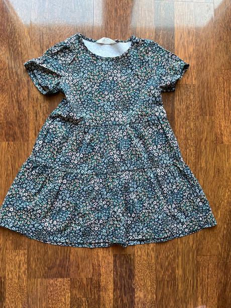 Letné šaty zn.h&m na 7-8 rokov, h&m,122