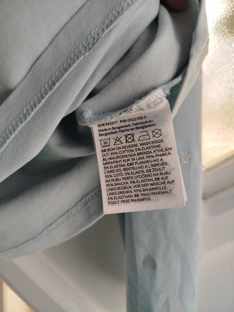 Tričko so srdiečkami 134/140, h&m,134