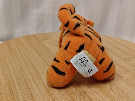 Vintage plyšový tiger mcdonald's 1998 disney m pú, 
