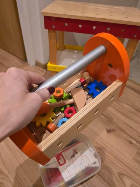 Janod bricolo pult s náradím,