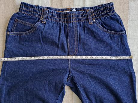 Rifle v páse na gumu, bonprix,164