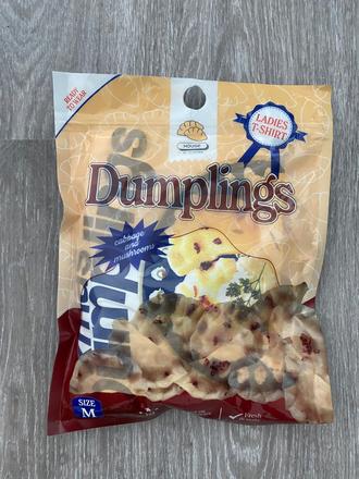 Vtipné tričko zabalené ako pirohy, house,m