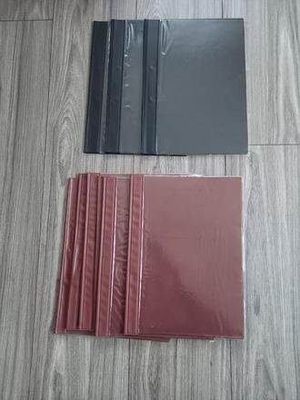 Retro obaly na spisy a4, 