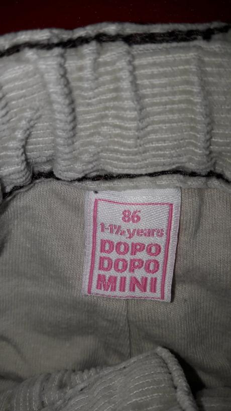 Zateplené menčestrové nohavice č. 86, dopodopo,86