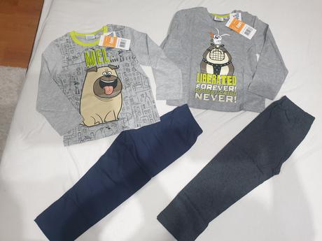 2x pyzamko 104, disney,104