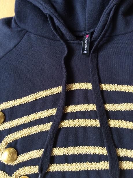 Štýlová mikina, fishbone,xs