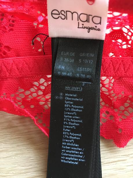 Dámska čipkované podprsenka, esmara,s