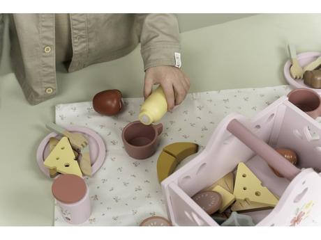 Little dutch sada na piknik drevená,