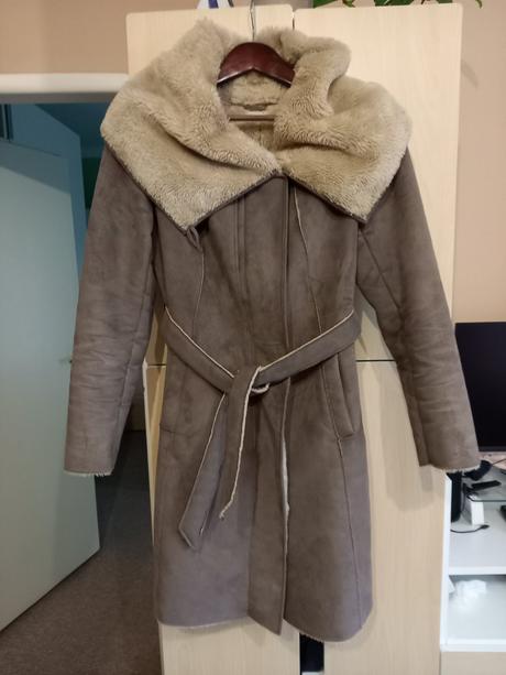 Zimný kabát s diy nosicskou vsadkou, 