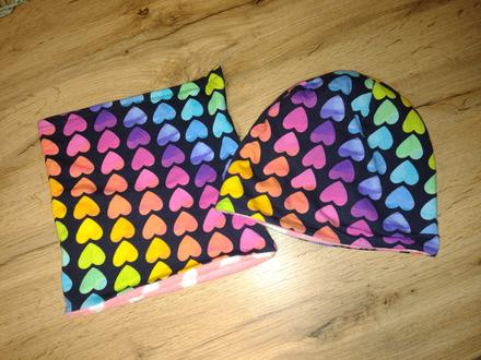 Set čiapka+nákrčník, 110