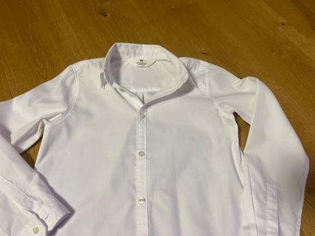 Biela košeľa, h&m,140