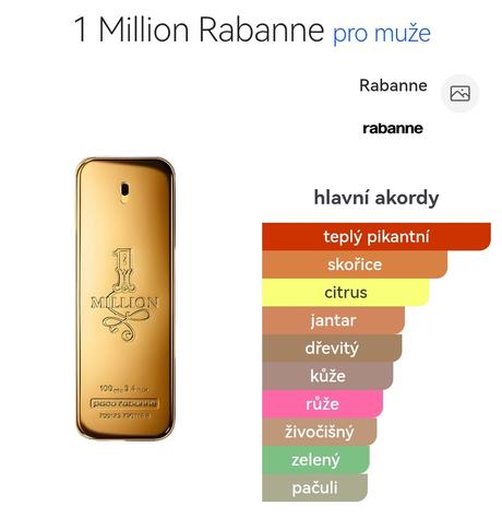 Rabanne 1 million toaletná voda 100 ml, 